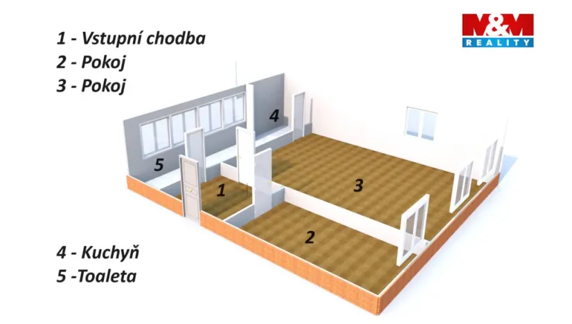 Pronájem kanceláře, Rychnov nad Kněžnou, Staré náměstí, 86 m2