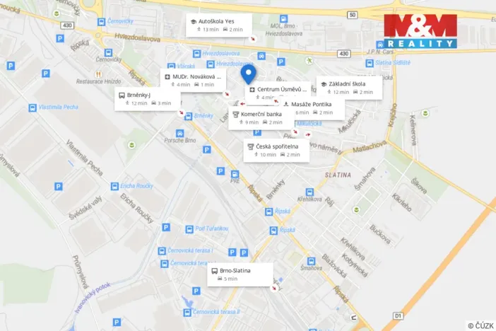 Prodej bytu 2+kk, Brno - Slatina, Tilhonova, 48 m2