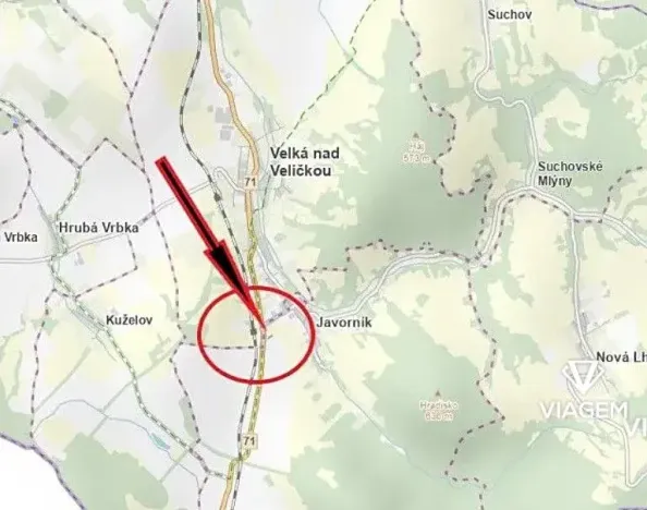 Prodej podílu pole, Javorník, 747 m2