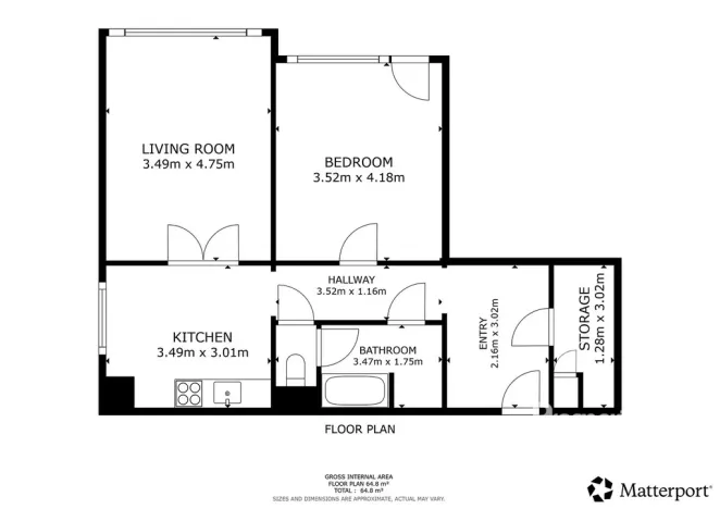 Prodej bytu 2+1, Česká Lípa, Železničářská, 60 m2