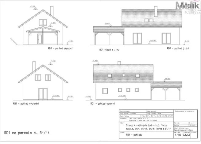 Prodej rodinného domu, Peruc - Telce, Na Skokanu, 336 m2