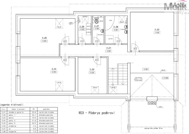 Prodej rodinného domu, Peruc - Telce, Na Skokanu, 353 m2