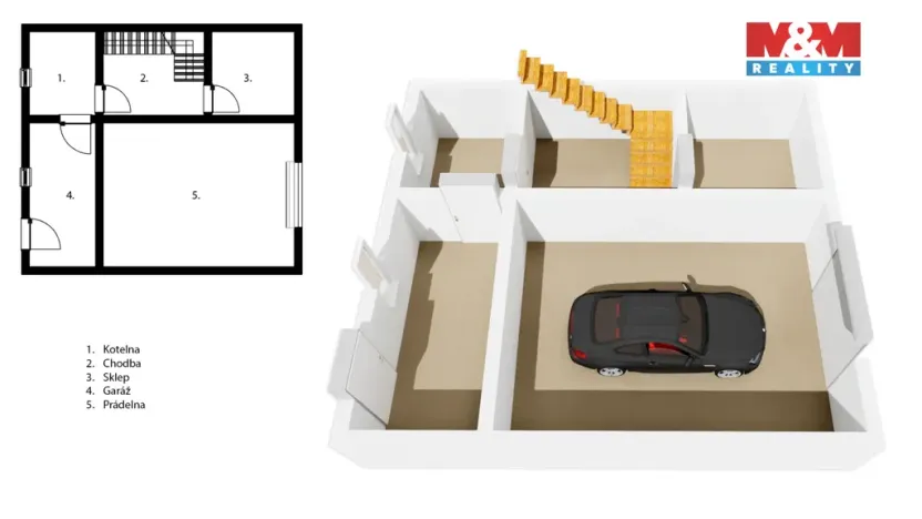 Prodej rodinného domu, Zlaté Hory, Wolkerova, 158 m2
