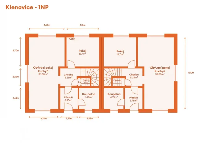 Prodej rodinného domu, Klenovice, 286 m2