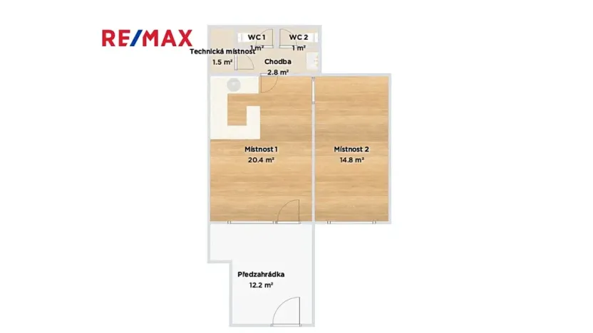 Pronájem kanceláře, Praha - Bubeneč, Šmeralova, 41 m2