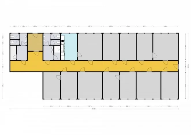Pronájem kanceláře, Praha - Dolní Měcholupy, Ke Kablu, 14 m2