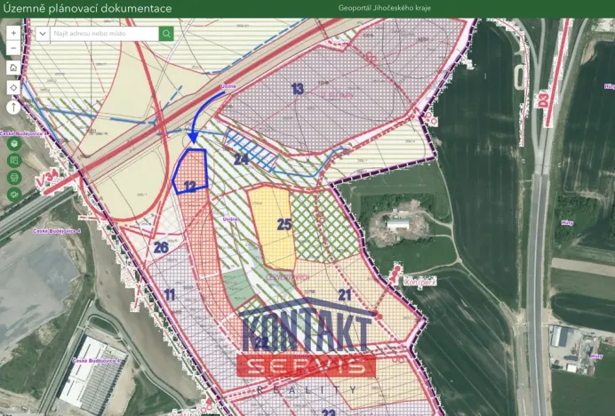 Prodej komerčního pozemku, Úsilné, 5515 m2