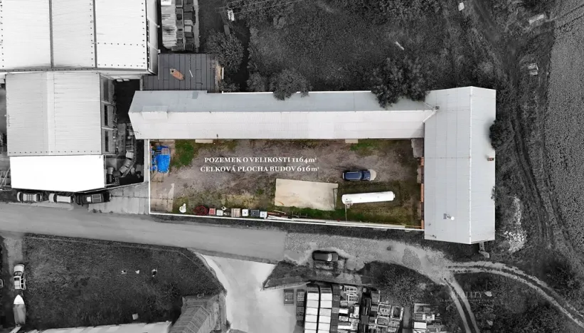 Prodej výrobních prostor, Libáň, 1164 m2