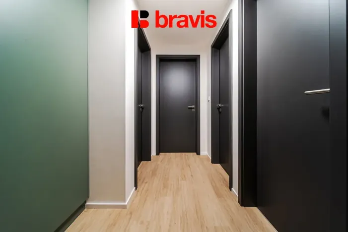 Pronájem bytu 2+kk, Brno - Černá Pole, třída Generála Píky, 52 m2