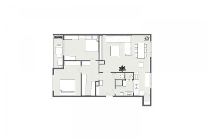 Pronájem bytu 3+kk, Ostrava - Moravská Ostrava, Pelclova, 87 m2