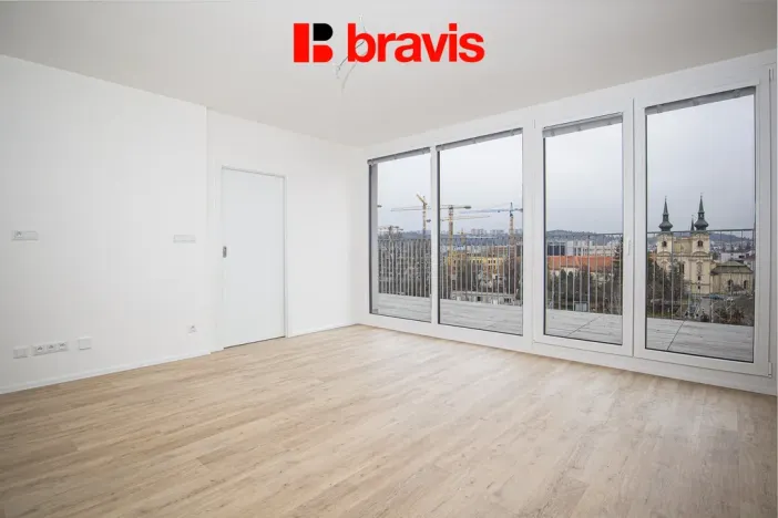 Pronájem bytu 2+kk, Brno, Auerswaldova, 47 m2