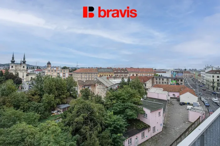 Pronájem bytu 2+kk, Brno, Auerswaldova, 47 m2