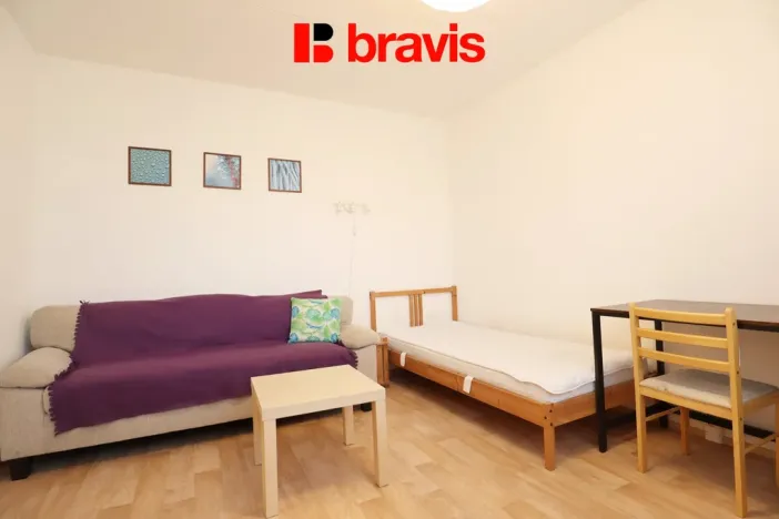 Pronájem bytu 1+1, Brno, Herčíkova, 32 m2