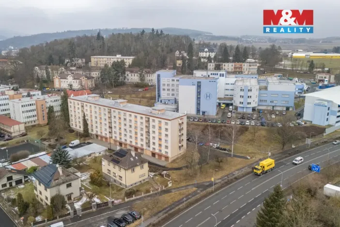 Pronájem bytu 1+1, Klatovy - Klatovy II, Pod Nemocnicí, 39 m2