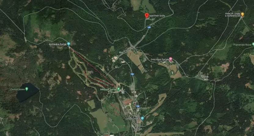 Pronájem bytu 2+kk, Železná Ruda - Hojsova Stráž, 49 m2
