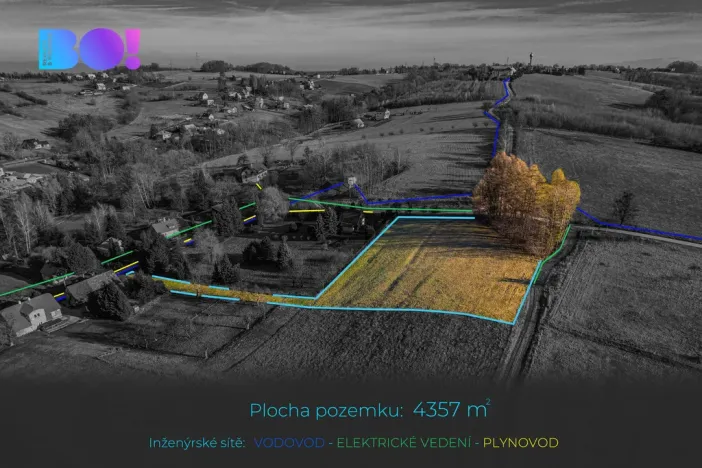 Prodej pozemku pro bydlení, Těrlicko, 4357 m2