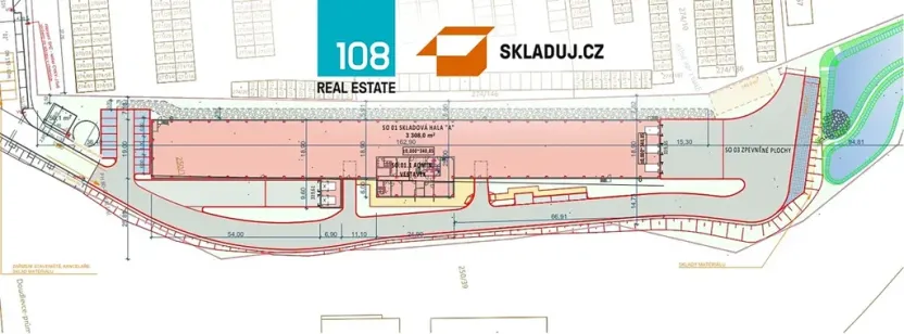 Pronájem skladu, Plzeň, Edvarda Beneše, 7000 m2