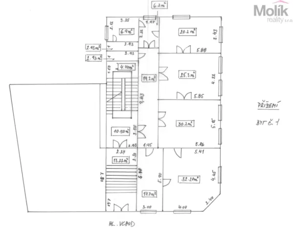 Prodej bytu 3+1, Teplice, Jungmannova, 164 m2