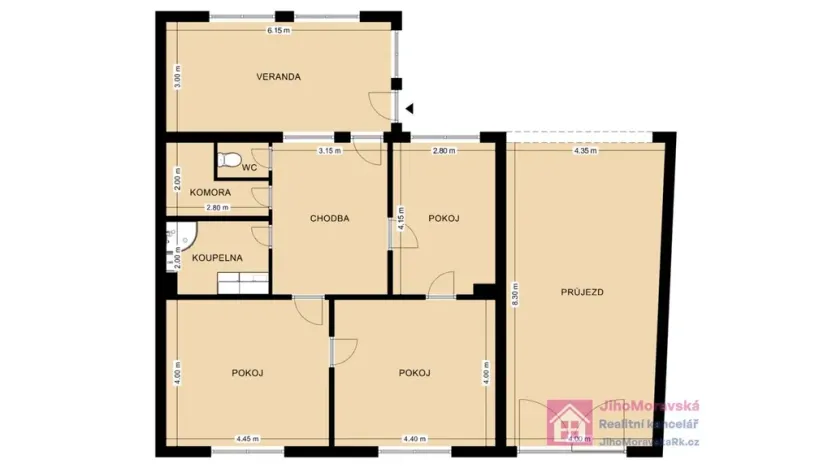 Prodej rodinného domu, Břeclav, Gen. Šimka, 148 m2