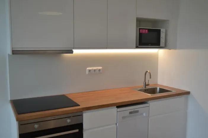 Prodej bytu 1+kk, Praha - Dolní Měcholupy, Františka Jansy, 30 m2