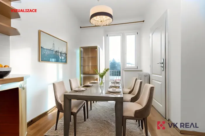 Prodej bytu 2+1, Praha - Vršovice, Čeljabinská, 72 m2