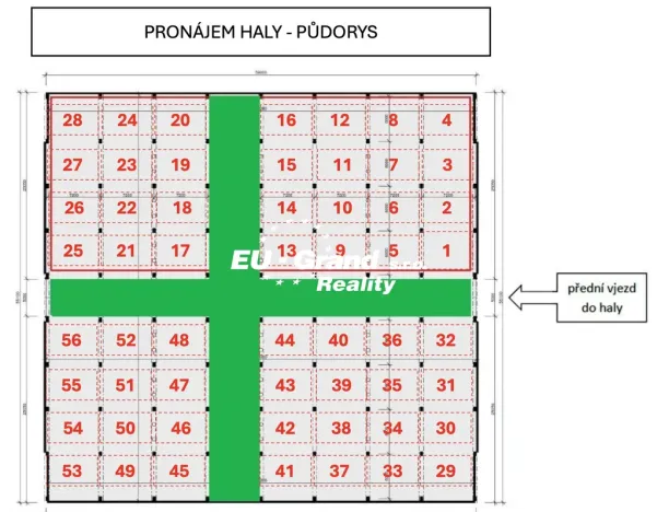 Pronájem skladu, Krásná Lípa, 42 m2