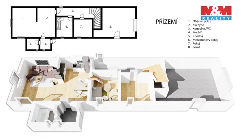Prodej rodinného domu, Vlkava, Boleslavská, 140 m2
