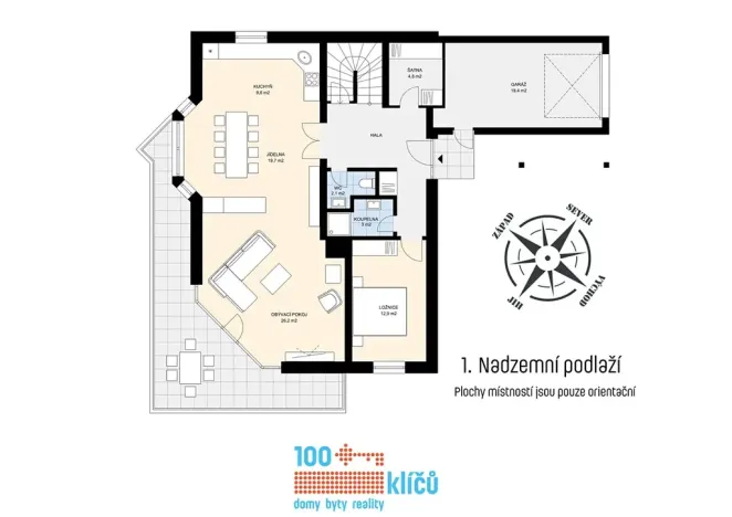 Prodej rodinného domu, Praha - Lipence, Nad žlábkem, 318 m2