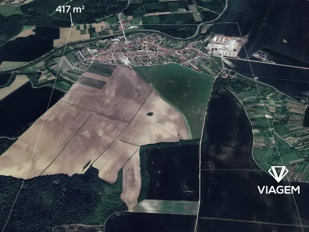 Prodej podílu pole, Uherčice, 1873 m2