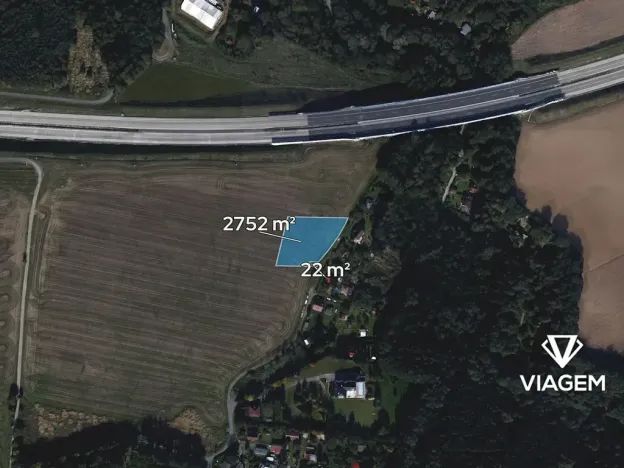 Prodej podílu pole, Jesenice, 709 m2