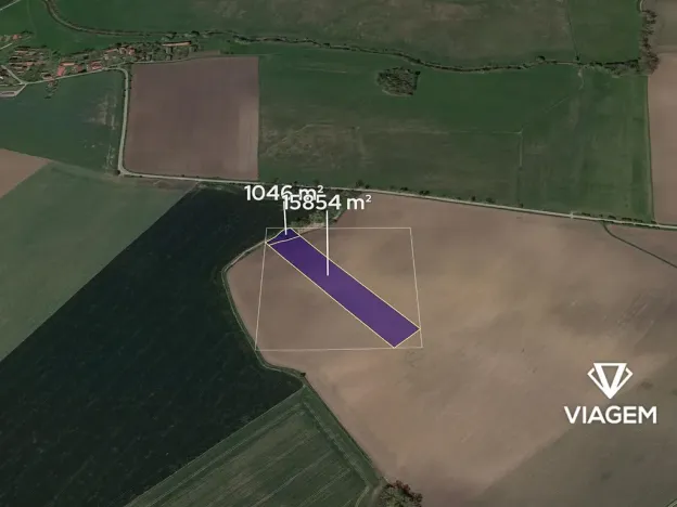 Prodej podílu pole, Smidary, 1690 m2