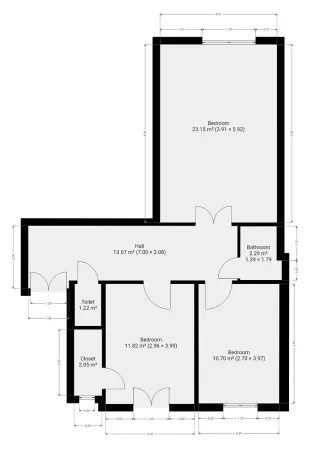 Pronájem bytu 3+kk, Praha - Vinohrady, Korunní, 68 m2