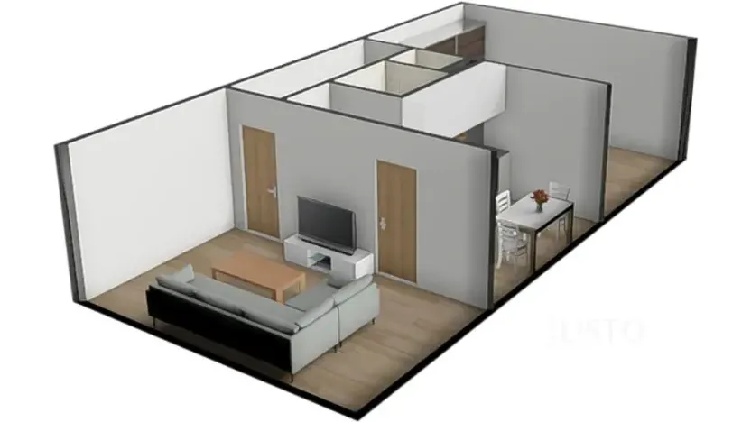 Prodej bytu 2+1, Písek, Dr. M. Horákové, 51 m2