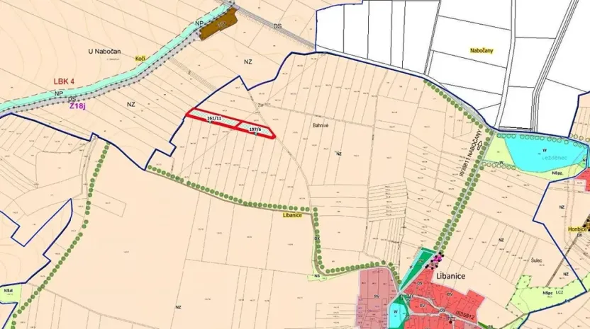 Prodej podílu pole, Honbice, 3650 m2