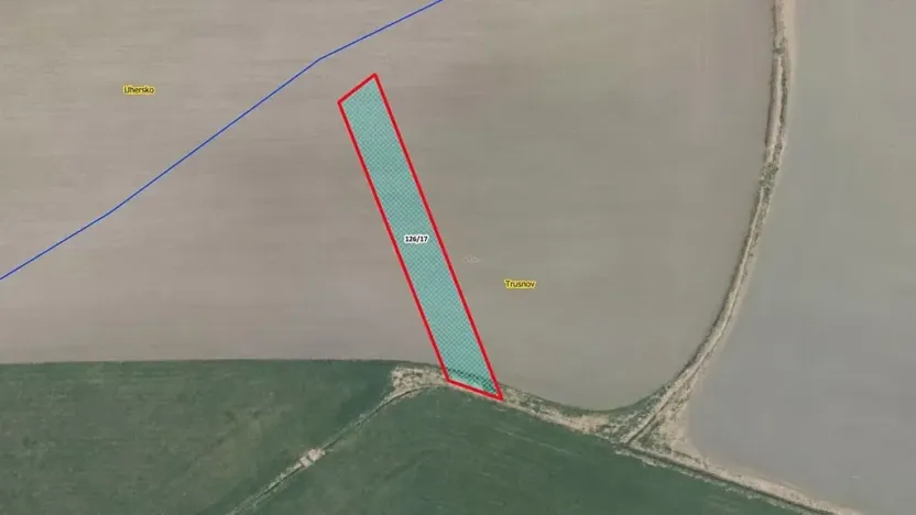 Prodej pole, Trusnov, 956 m2