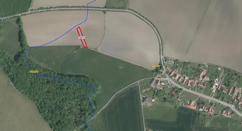 Prodej pole, Trusnov, 956 m2