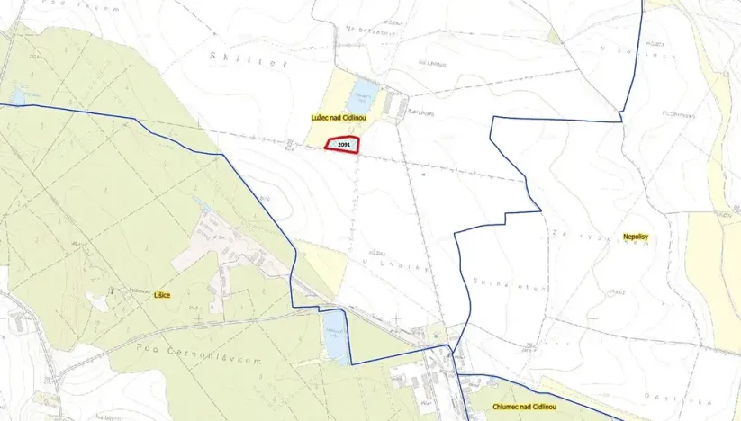 Prodej pole, Lužec nad Cidlinou, 10239 m2