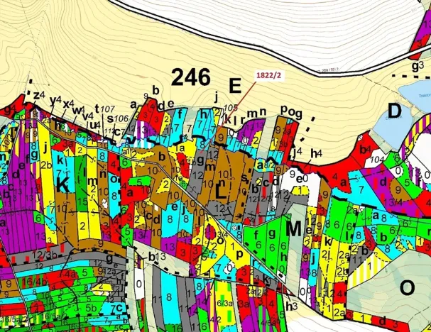Dražba lesa, Žirovnice, 5108 m2