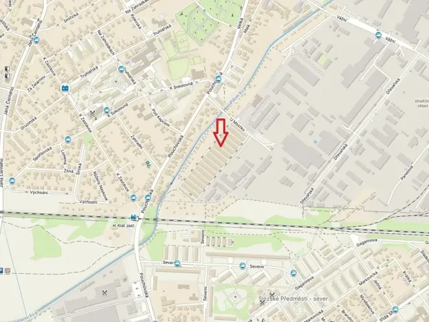 Prodej garáže, Hradec Králové, U Mostku, 17 m2