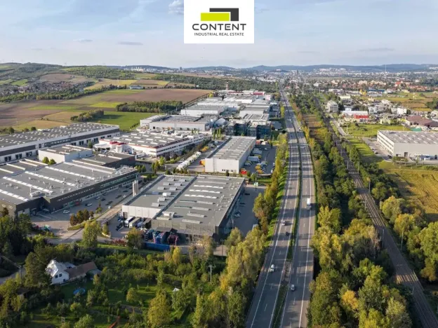 Pronájem skladu, Modřice, Evropská, 12420 m2