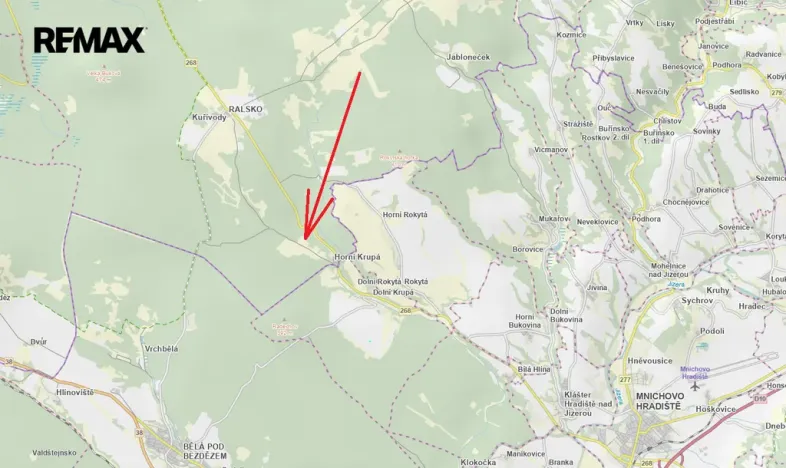 Prodej komerčního pozemku, Ralsko, 134563 m2