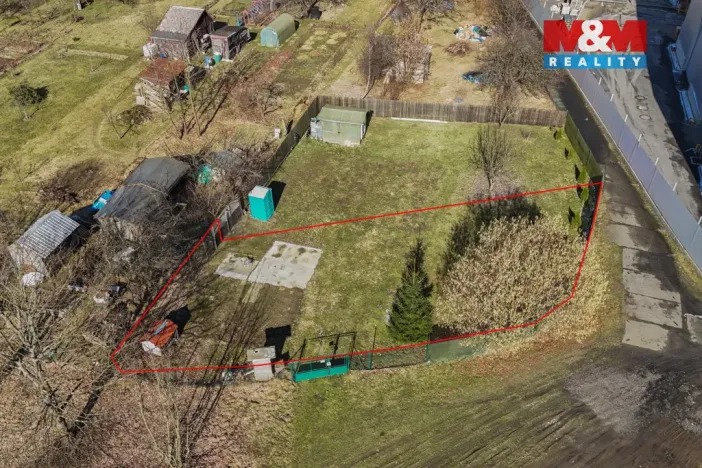 Prodej zahrady, Krásná, 288 m2