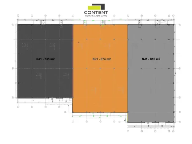 Pronájem výrobních prostor, Řepov, 816 m2