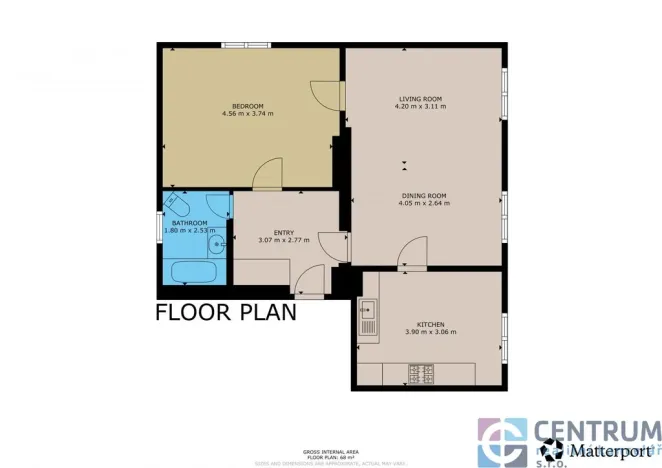 Pronájem bytu 2+1, Jablonec nad Nisou, Ještědská, 68 m2