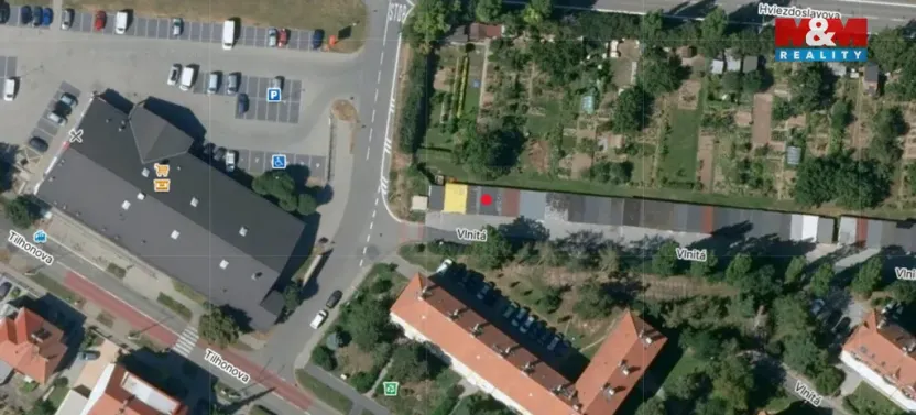 Prodej garáže, Brno, Vlnitá, 17 m2