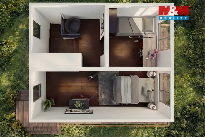 Prodej rodinného domu, Karlovy Vary - Stará Role, 78 m2