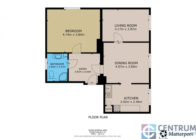 Pronájem bytu 3+1, Jablonec nad Nisou, Ještědská, 69 m2