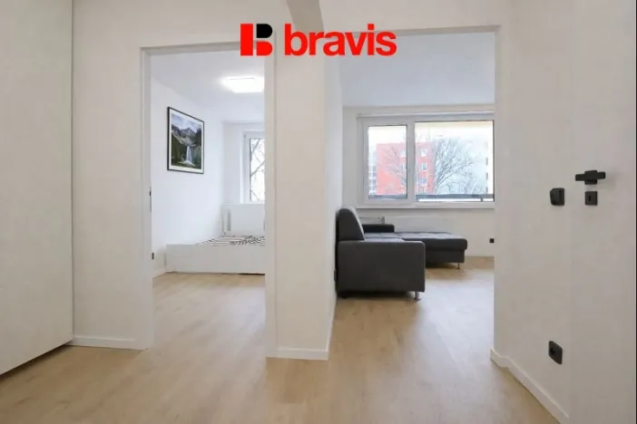 Pronájem bytu 2+kk, Brno - Bohunice, Běloruská, 46 m2