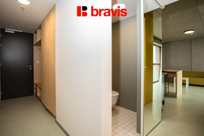 Pronájem bytu 2+kk, Brno - Trnitá, Dornych, 46 m2