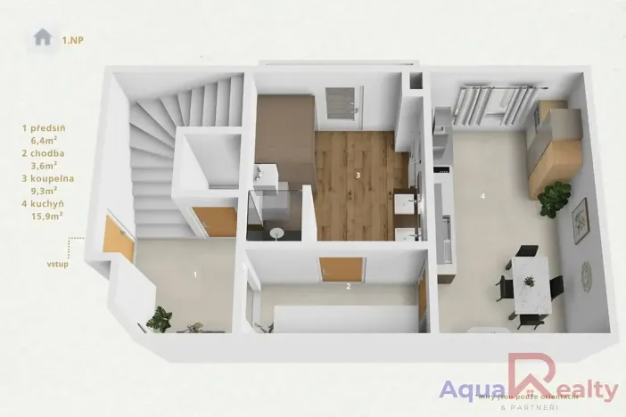 Prodej rodinného domu, Cheb, Svobody, 76 m2